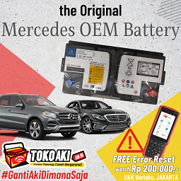 Mercedes OEM Battery #FreeResetMercedes